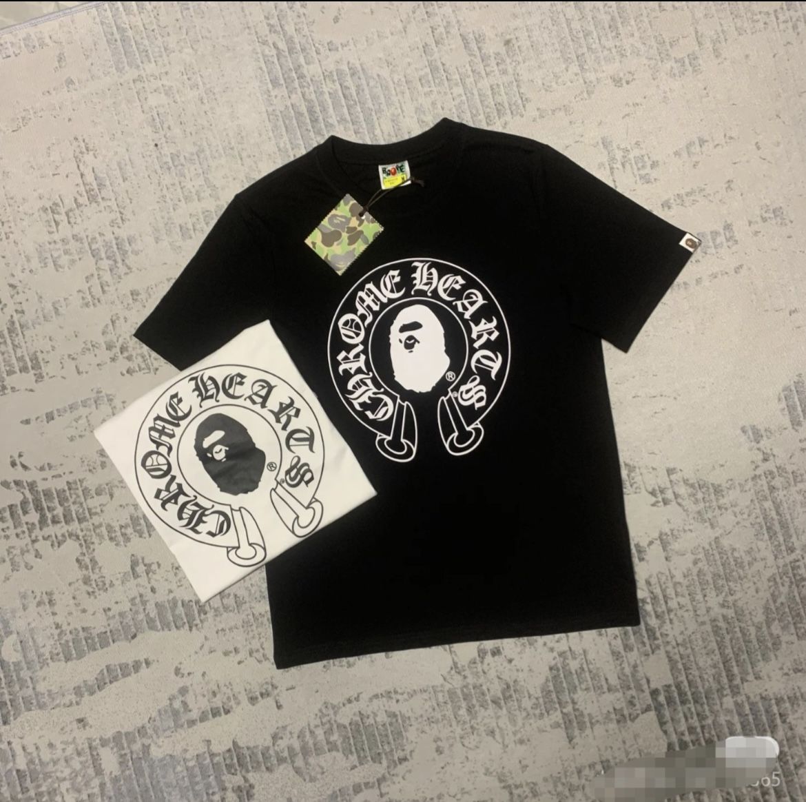 Bape X Chrome Hearts Tee