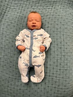 Reborn Doll Louis Authentic Lifelike Baby Doll Hand-painted