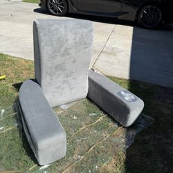 Back Rest Pillow With Cup Holder 