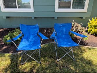 Set of 2 camping chairs