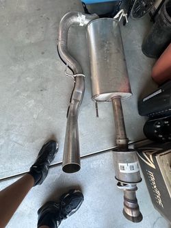 Stock exhaust 2025 f-150 regular cab