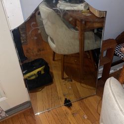 Large Antique Mirror