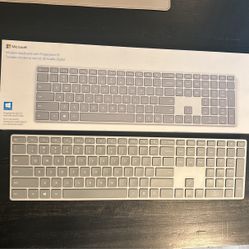 Microsoft Modern Bluetooth Keyboard Model 1780 with Fingerprint ID