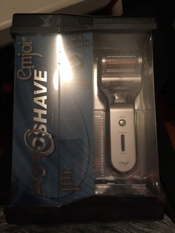 Emoji RotoShave. Electric Shave