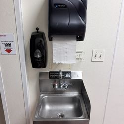 Hand Wash basins- With Soap 