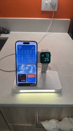 3-in-1 Wireless Charging Station with Night Light