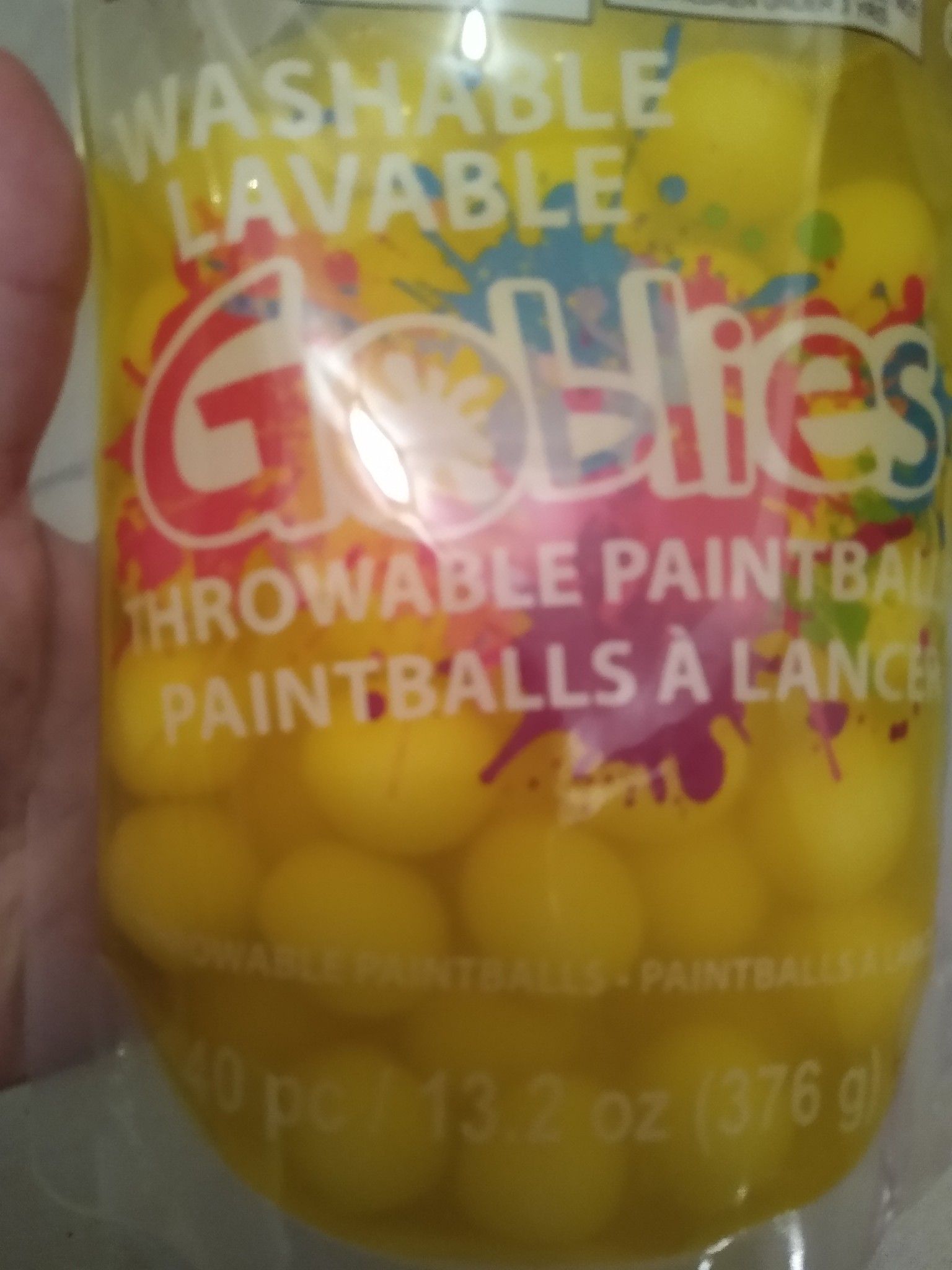 Yellow Washable Paint- Lot of 2