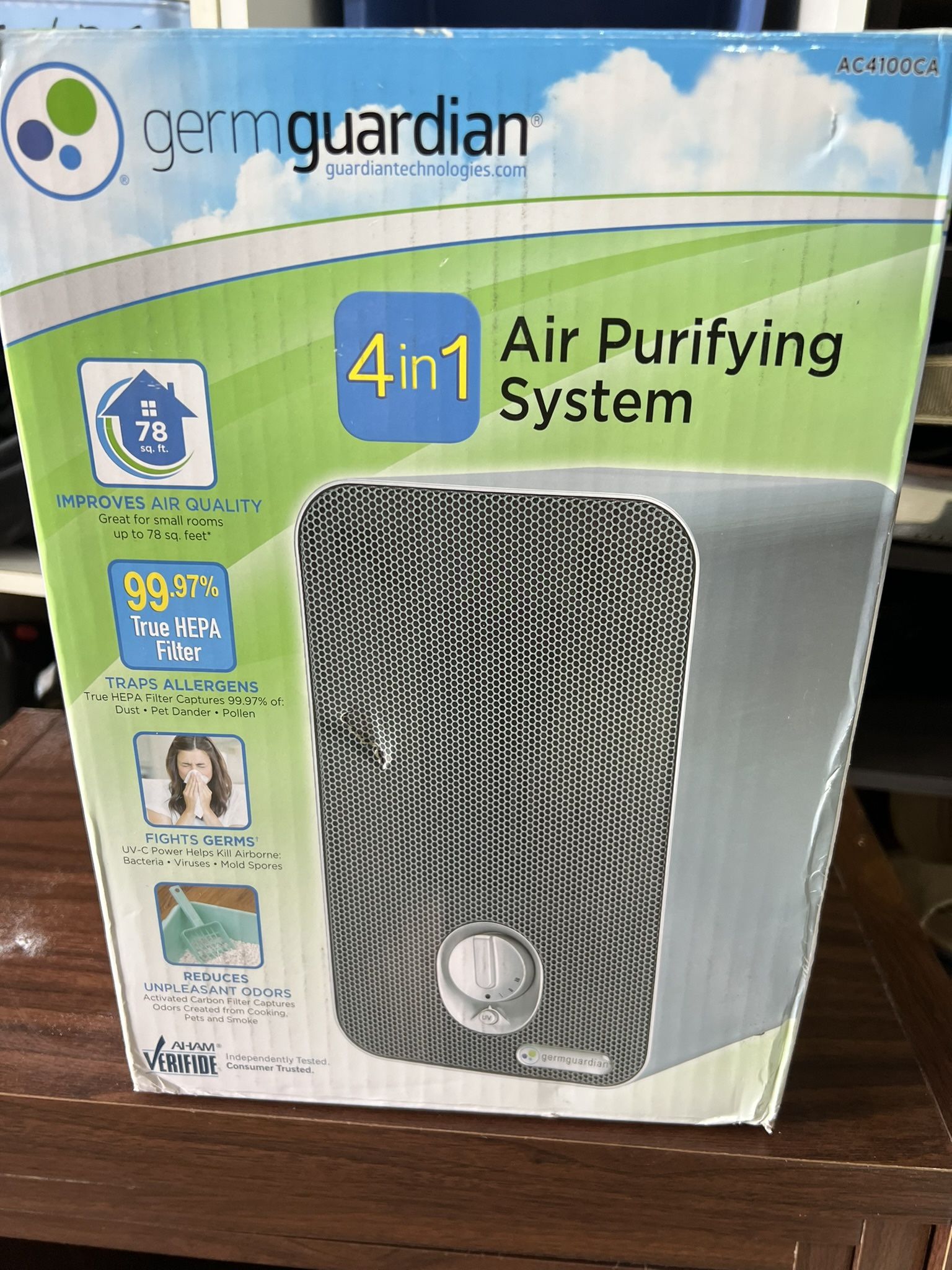 4 In 1 Air Purifying System