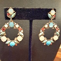 White House Black Market Stone Earrings