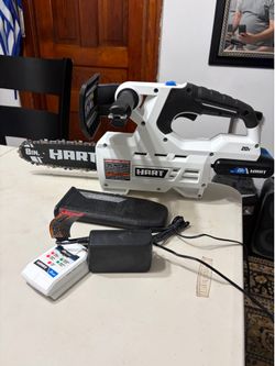 Genuine HART 8” Pruning Chainsaw Kit - 20v System - 100% Complete Set, Used