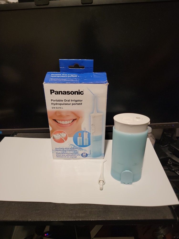 Panasonic EW-DJ10-A Portable Battery Powered Tooth Dental Water Flosser 