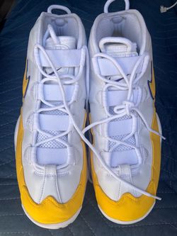 Nike Basketball Sneakers White Yellow Purple