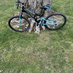 26” mountain bike (duel suspension)
