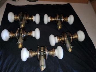 Antique White Door Locks