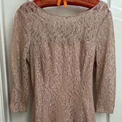 Semi- Formal Soft Pink Dress - Size 10