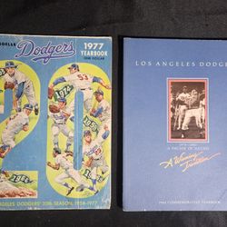 Dodgers Vintage Season Yearbooks