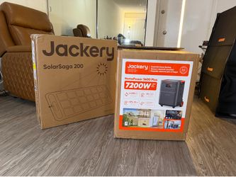 LIKE NEW Jackery HomePower 3600 Plus + 2x200W Solar Panels