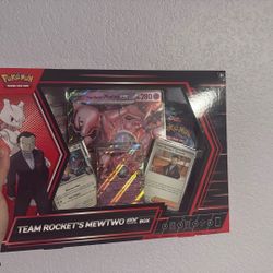Team Rockets Mewtwo Ex Box!!
