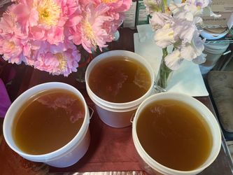 Fresh Spring/ summer organic raw honey