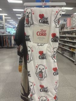 Diet Coke ghost blanket