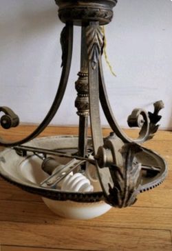 Brass Chandelier...