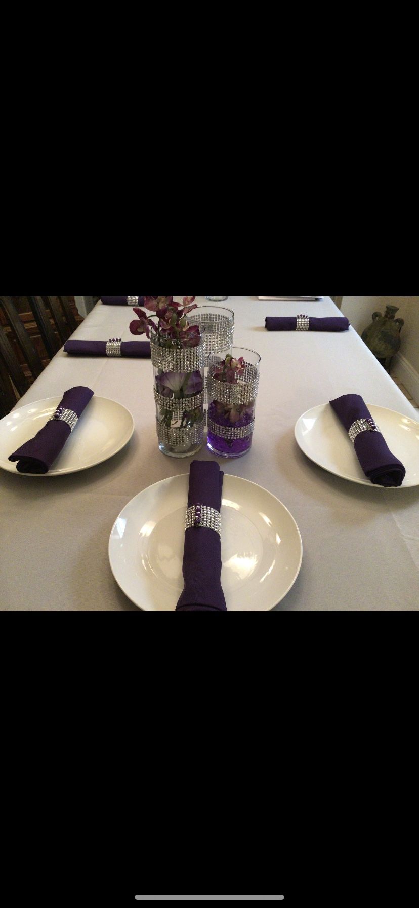 Cloth Napkins with rings 