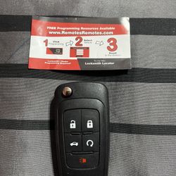 Chevy Key..Camaro,Cruz,Equinox..