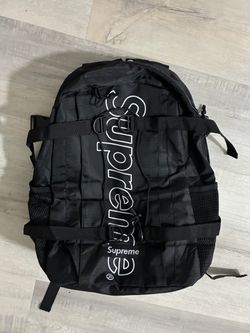 Black supreme FW18 Backpack