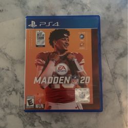 Madden  20 Ps4 Game 