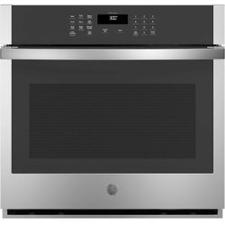 NEW GE 30” SELF CLEANING ELECTRIC SINGLE WALL OVEN WITH FACTORY WARRANTY 4/2/24