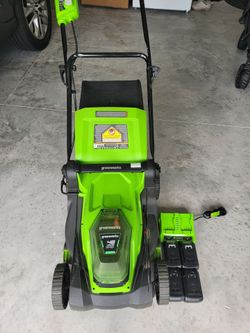 Battery 17" lawnmower