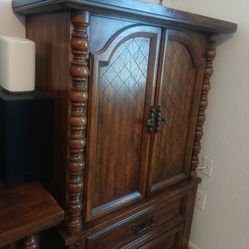 Vintage Dresser and Armoire.