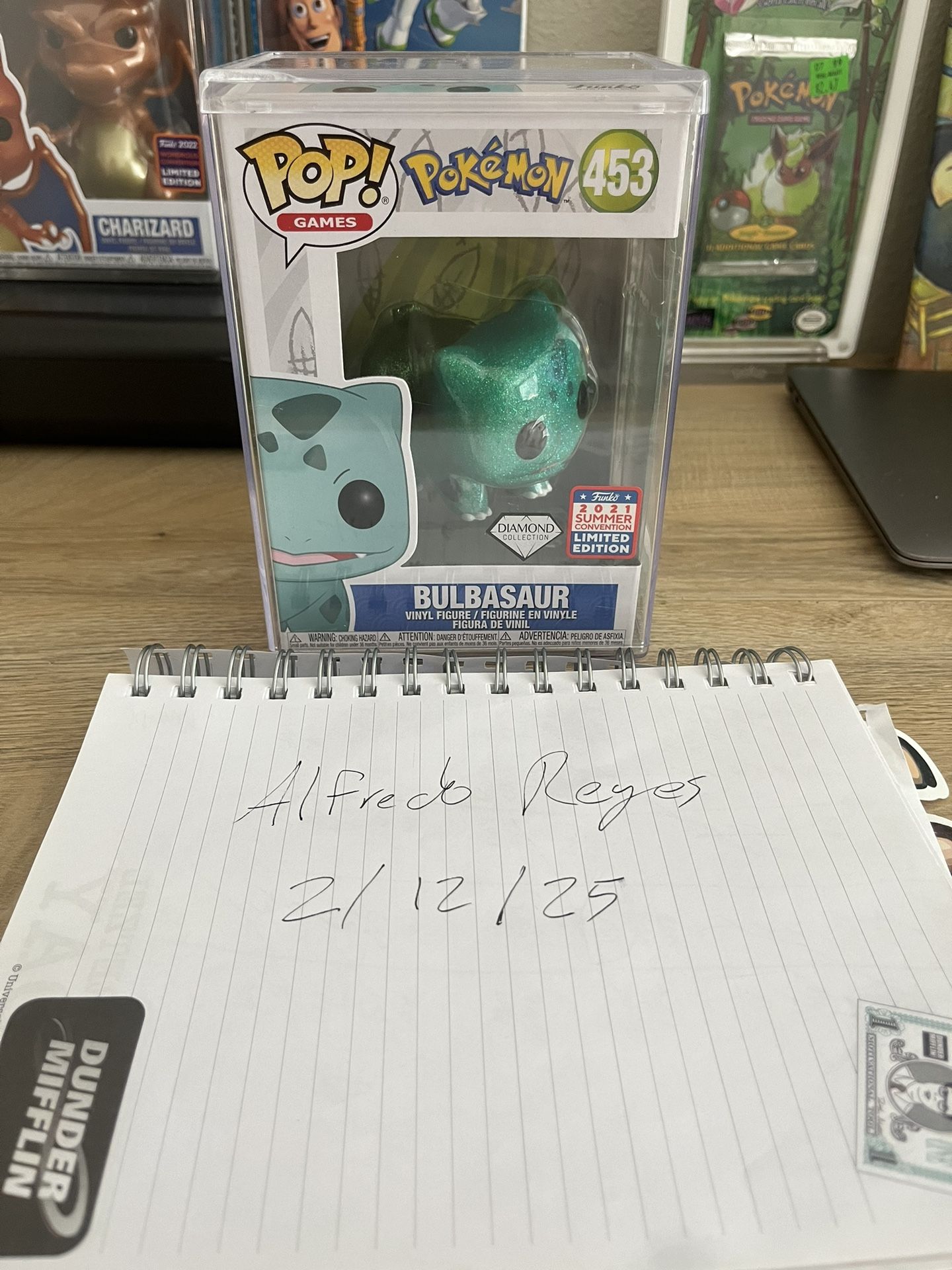 Bulbasaur Diamond Funko With Hardstack
