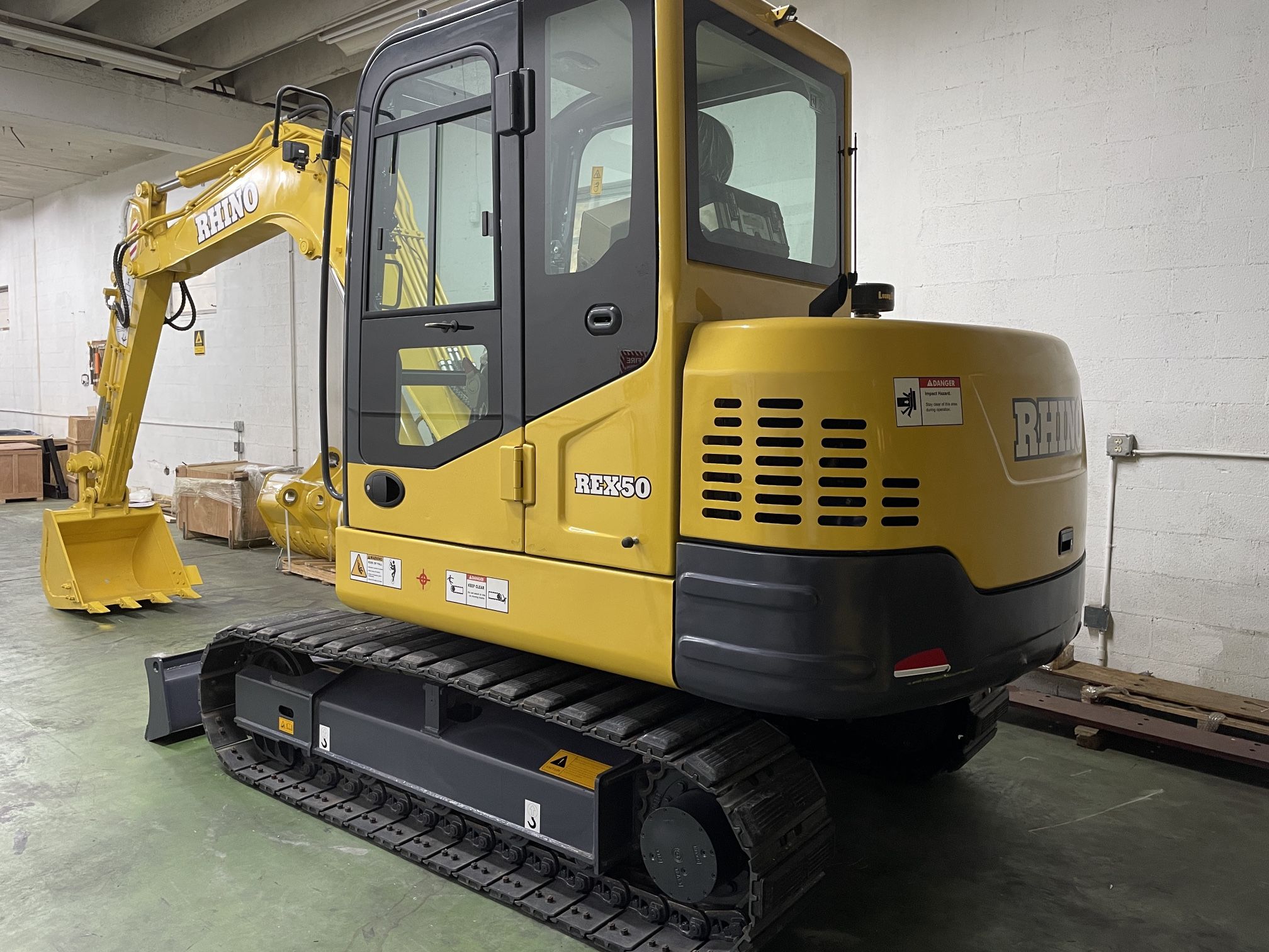 New 2025 RHINO REX50 Excavator ( Powered by Yanmar )