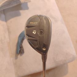 TaylorMade Qi4d Hybrid With PGA Extra Stiff Shaft! 