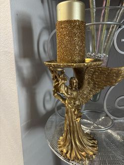 18 Inches Gold Candle Holder 