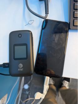 Tcl classic flip phone and iPhone gen 2 64g