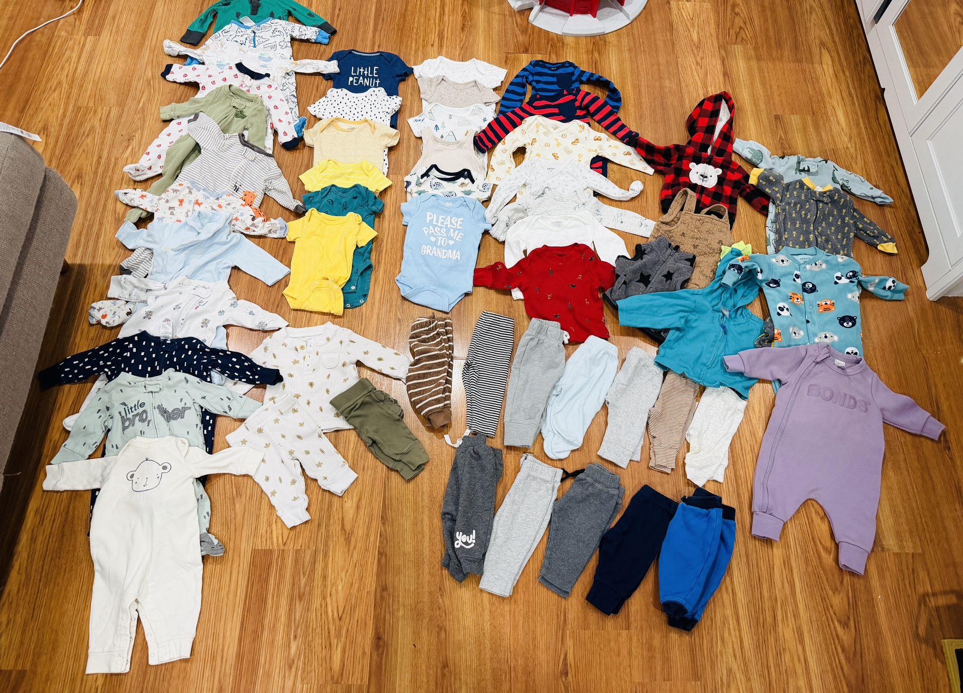 Baby Boy Huge Lot Clothes Fall/Winter 0-3 months 
