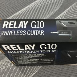 NEW Line 6 Relay G10 Wireless Guitar System