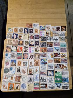 Vintage Mexican Stamps Collection.
