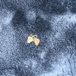 12k Stamped Small Pendant 