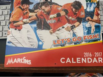 Miami marlins 2016/17 calendar