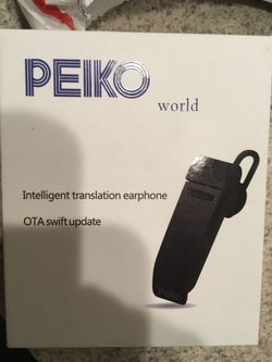 Translator ear bud