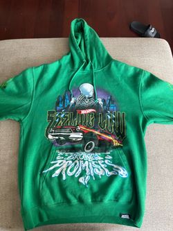 Broken Promises x Hot Wheels Green Hoodie