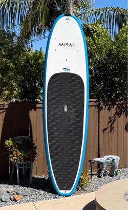 10’6” epoxy sup stand up paddle board.