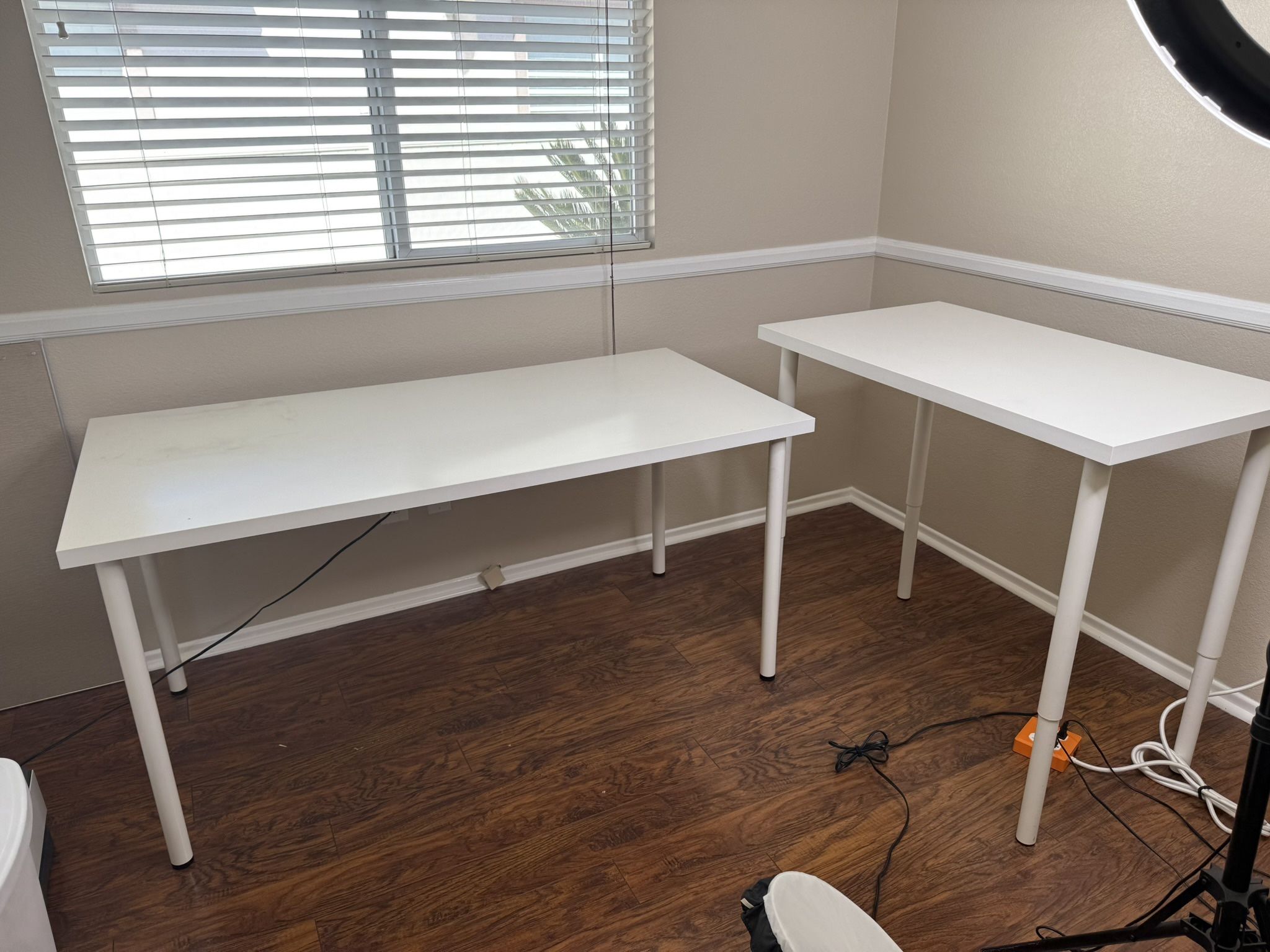 Three IKEA Tables / Desk