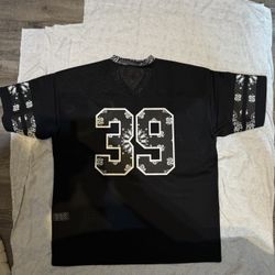 SUPREME BANDANA FOOTBALL JERSEY BLACK