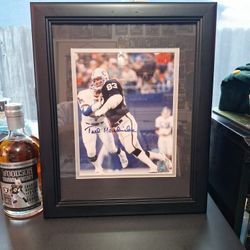 Ted Hendricks Signed 8x10  Oakland Raiders