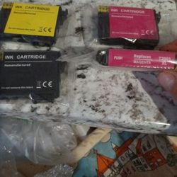 T2004 Xl Printer Ink Magenta Black And Yellow 