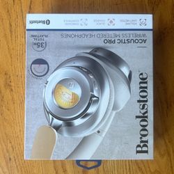 Brookstone Over The Ear Bluetooth Headphones